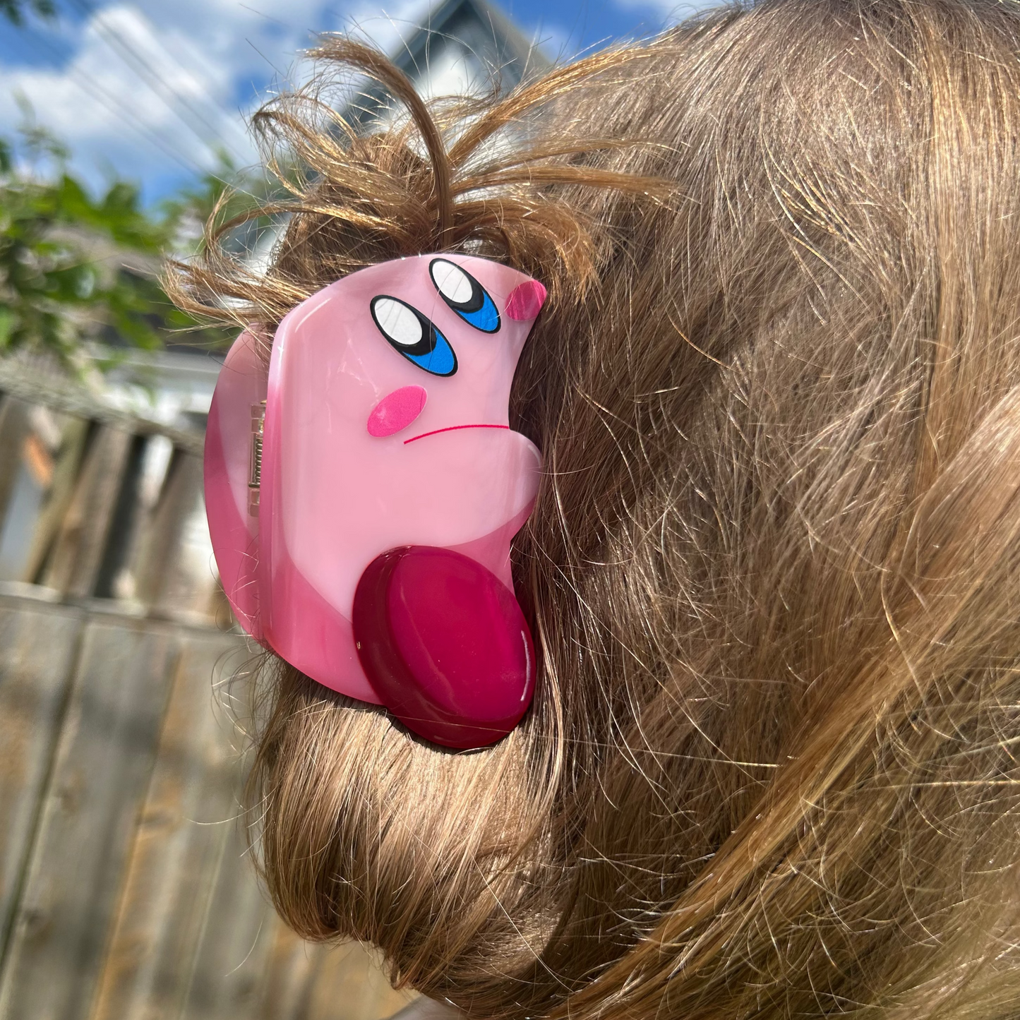 Kirby Hair Claw Clip
