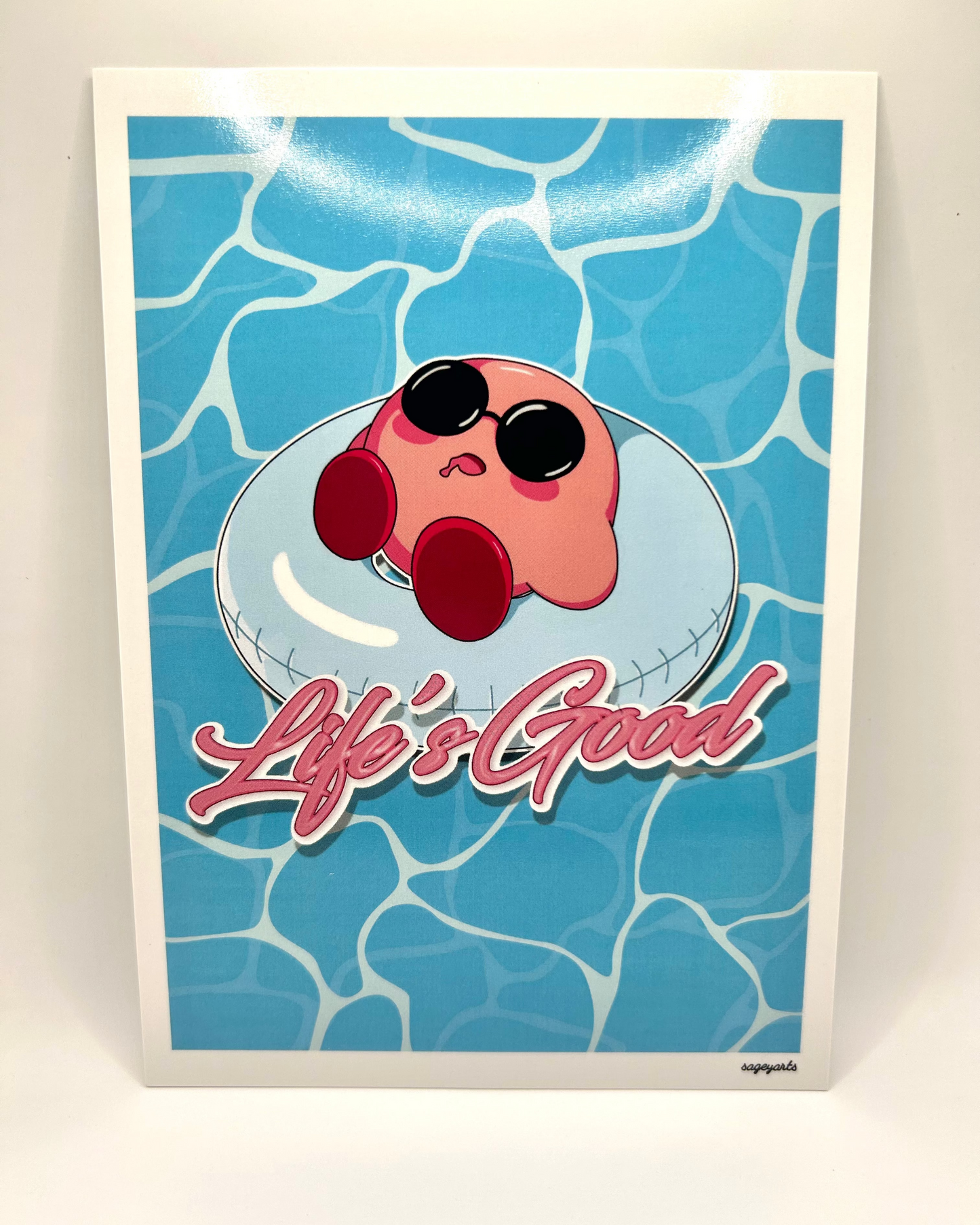 Kirby Life's Good 5x7 Print