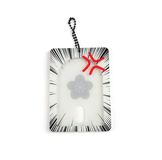 Manga Angry Mark Photocard Holder