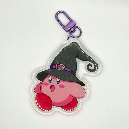 Witch Kirby Keychain