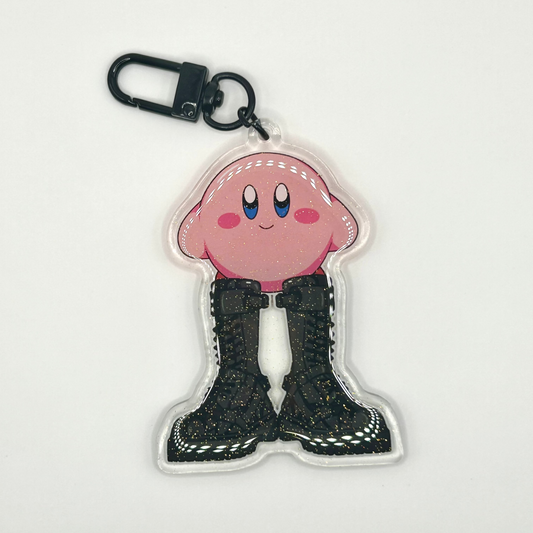 Combat Boots Kirby Keychain