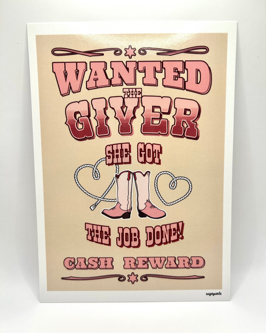 The Giver 5x7 Print
